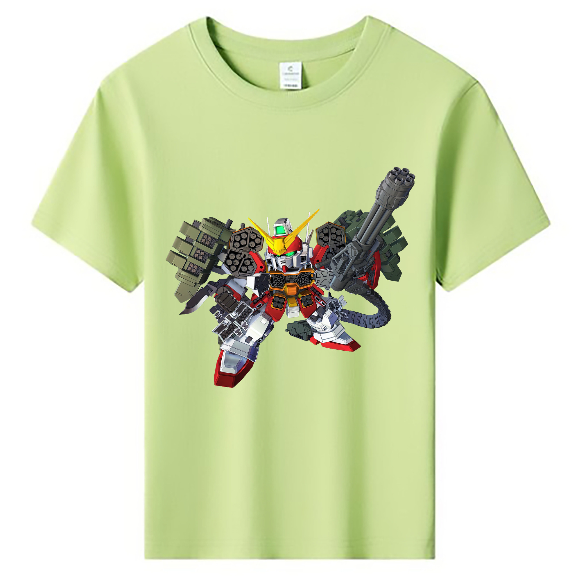 （画像用） 機動戦士ガンダム Mobile Suit Gundam 綿100％キッズTシャツ（フロントプリント）